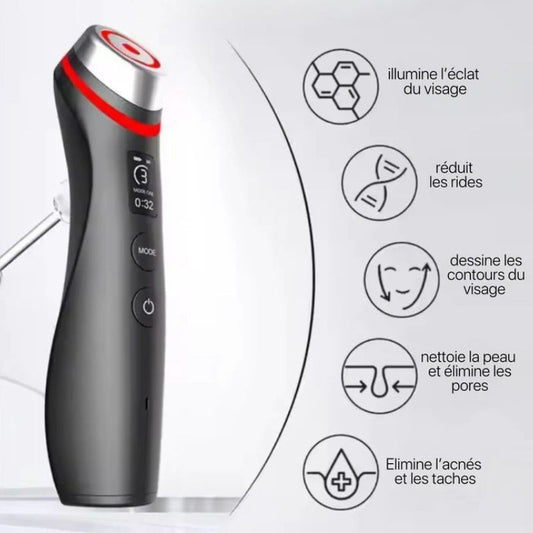 Appareil Visage Coréen à Radiofréquence: Luminothérapie Raffermissante - Ma Lumière Rouge®