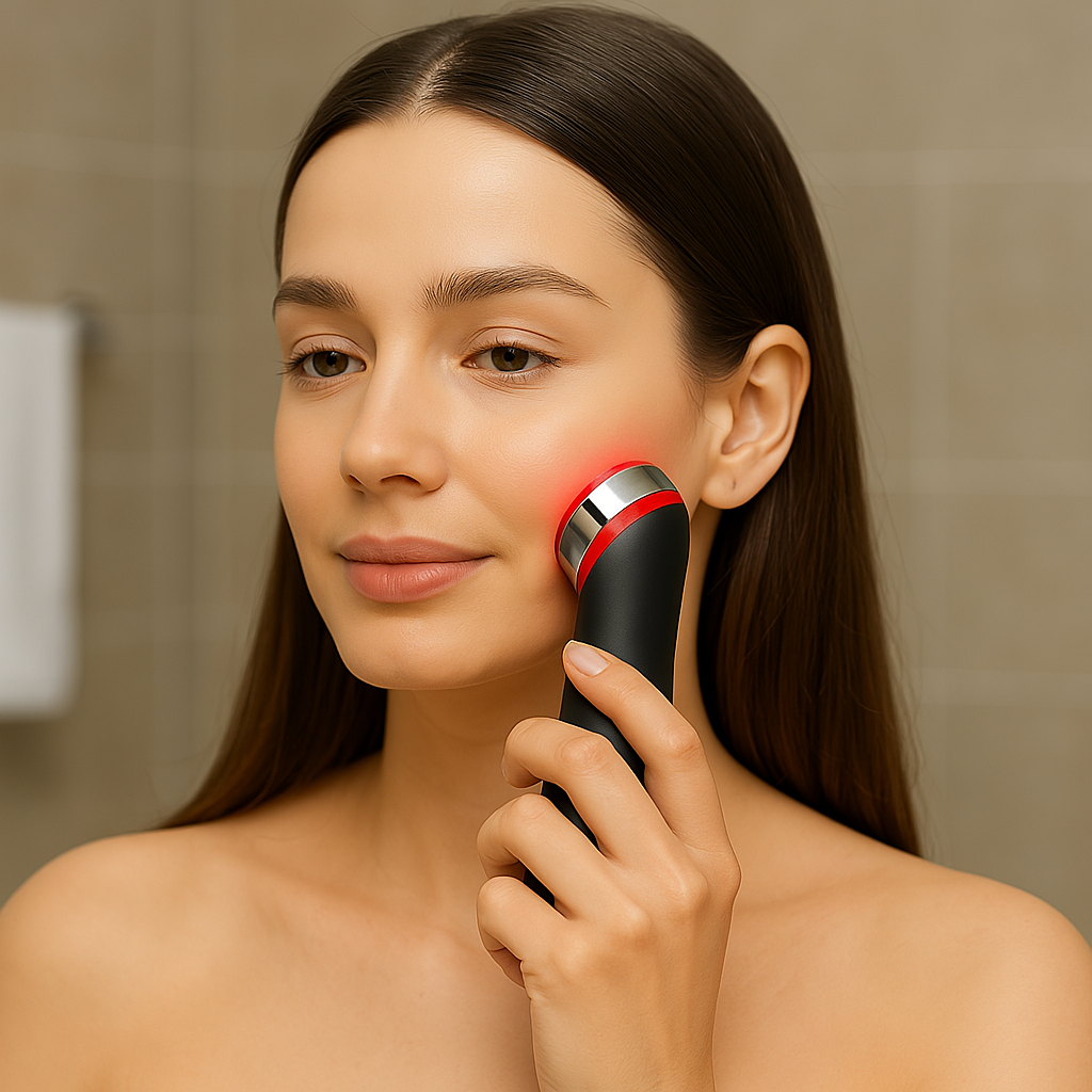 Appareil Visage Coréen à Radiofréquence: Luminothérapie Raffermissante - Ma Lumière Rouge®