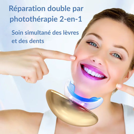 Appareil de Luminothérapie Bucale: Blanchiment Dentaire et Rajeunissement des Lèvres - Ma Lumière Rouge®
