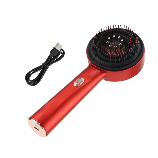 Brosse de Luminothérapie Capillaire: Stimulation de la Repousse et Santé du Cuir Chevelu - Ma Lumière Rouge®