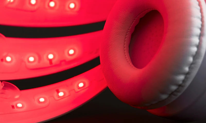 Casque de Luminothérapie pour repousse Cheveux: Favorise Repousse et Densité - Ma Lumière Rouge®