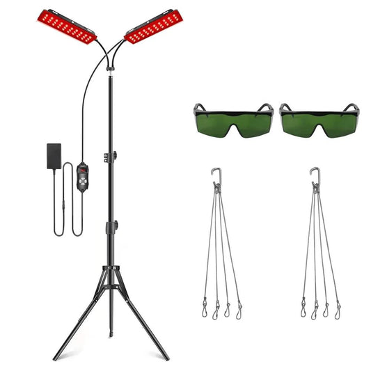 Lampe Luminothérapie à Double Panneau: Soin Peau et Récupération Musculaire- Ma Lumière Rouge®