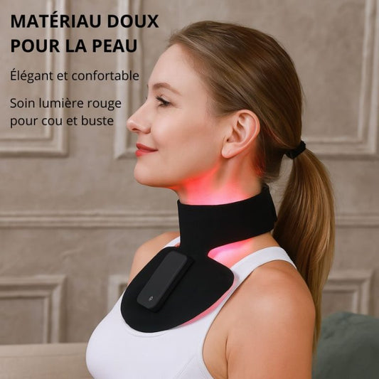 Luminothérapie Ciblée Cou & Nuque Anti-Âge et Bien-Être - Ma Lumière Rouge®