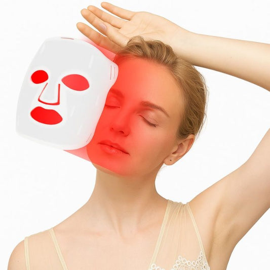 Masque LED Spécial Anti-Acné: Purifie, Répare et Illumine la Peau - Ma Lumière Rouge®