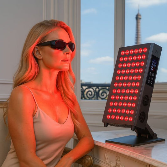 Panneau LED de Luminothérapie S360 Pro: Soins Visage et Récupération Active - Ma Lumière Rouge®