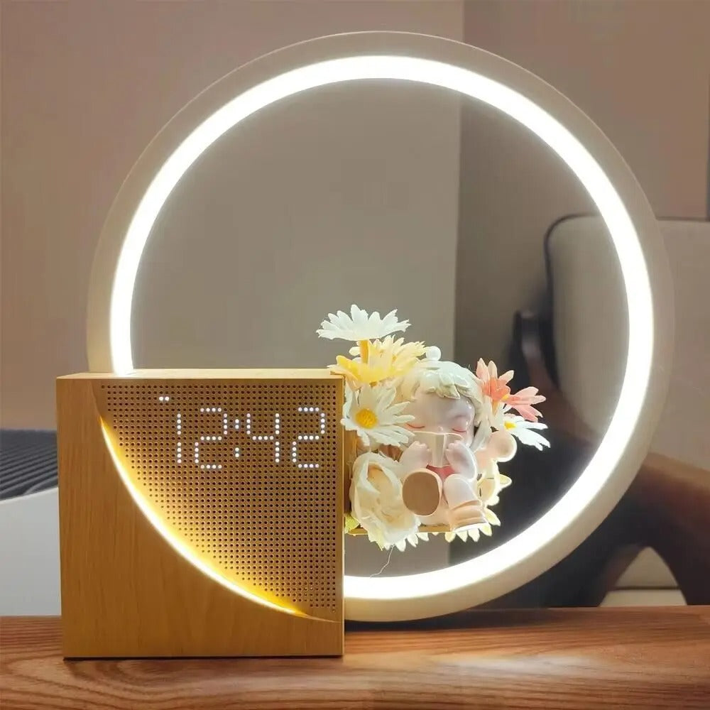 Réveil Luminothérapie avec Bruit Blanc: Simulateur d’Aube Naturel - Ma Lumière Rouge®