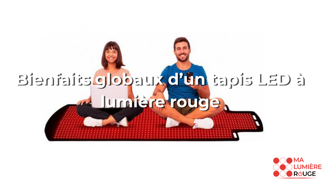 Bienfaits globaux d’un tapis LED à lumière rouge