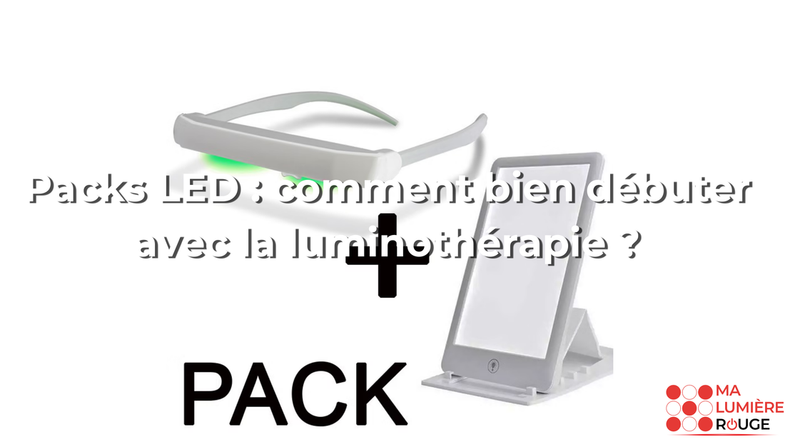 Packs LED : comment bien débuter avec la luminothérapie ?