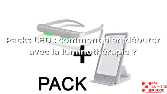 Packs LED : comment bien débuter avec la luminothérapie ?