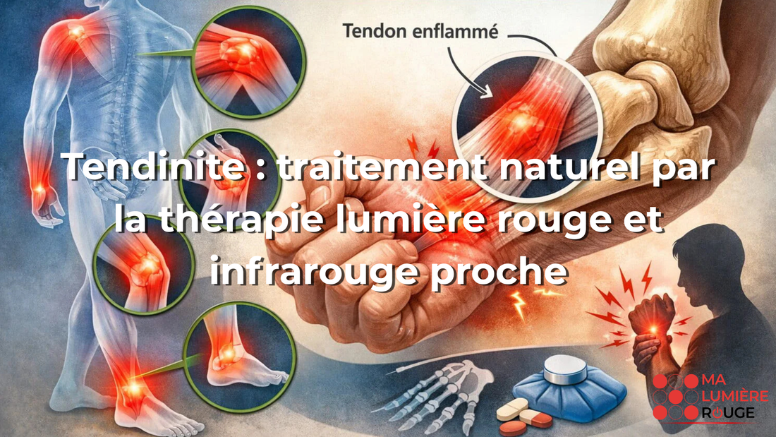 Tendinite : traitement naturel par la thérapie lumière rouge et infrarouge proche