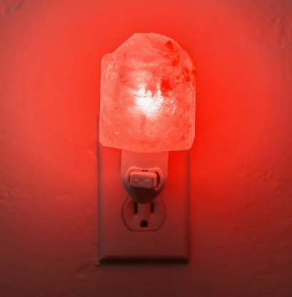 Ampoule de Luminothérapie en Pierre Naturelle: Sommeil, Relaxation et Bien-être Nocturne - Ma Lumière Rouge®