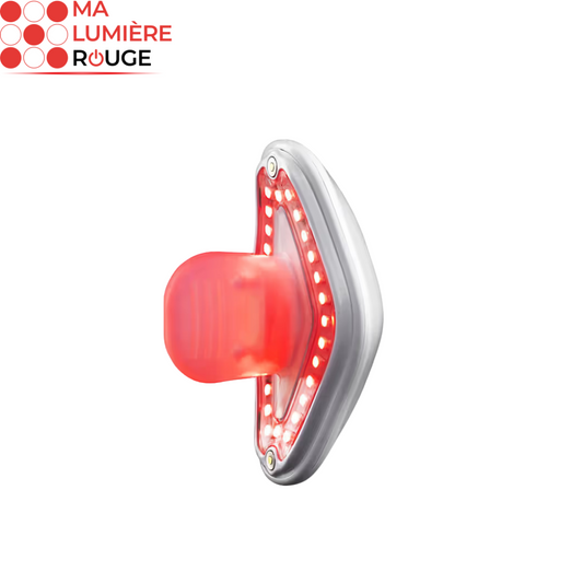 Appareil LED de Luminothérapie pour Lèvres Pulpeuses, Rebondies et Unifiées - Ma Lumière Rouge®