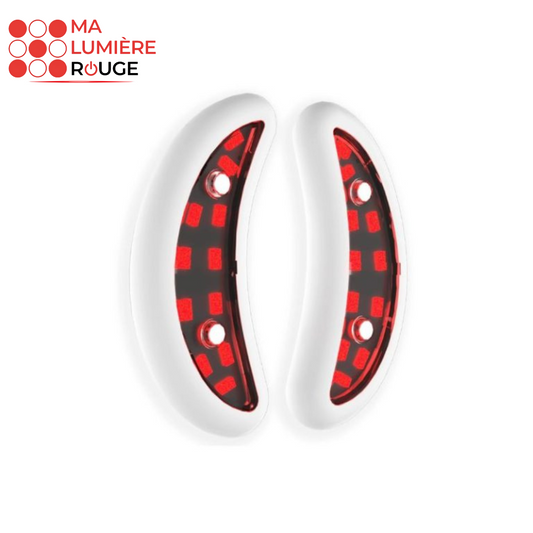 Appareil de Luminothérapie Anti-Cernes LED: Anti-Poches et Effet Défatigant - Ma Lumière Rouge®