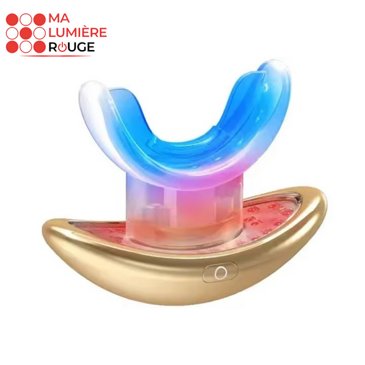 Appareil de Luminothérapie Bucale: Blanchiment Dentaire et Rajeunissement des Lèvres - Ma Lumière Rouge®