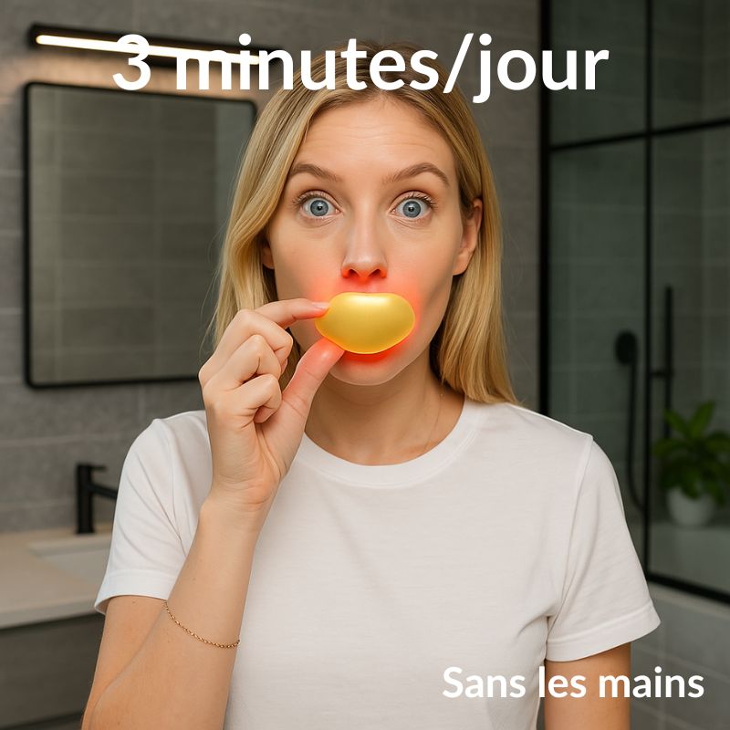 Appareil de Luminothérapie Bucale: Blanchiment Dentaire et Rajeunissement des Lèvres - Ma Lumière Rouge®