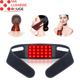 Bandeau LED Cou et Menton à Lumière rouge 660nm: Raffermissant et Anti-Douleur - Ma Lumière Rouge®