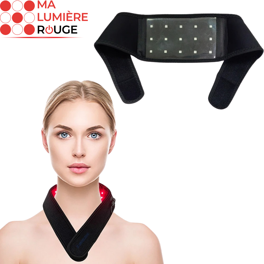 Bandeau LED de relaxation à Lumière Rouge: Soulagement Muscles et Articulations - Ma Lumière Rouge®