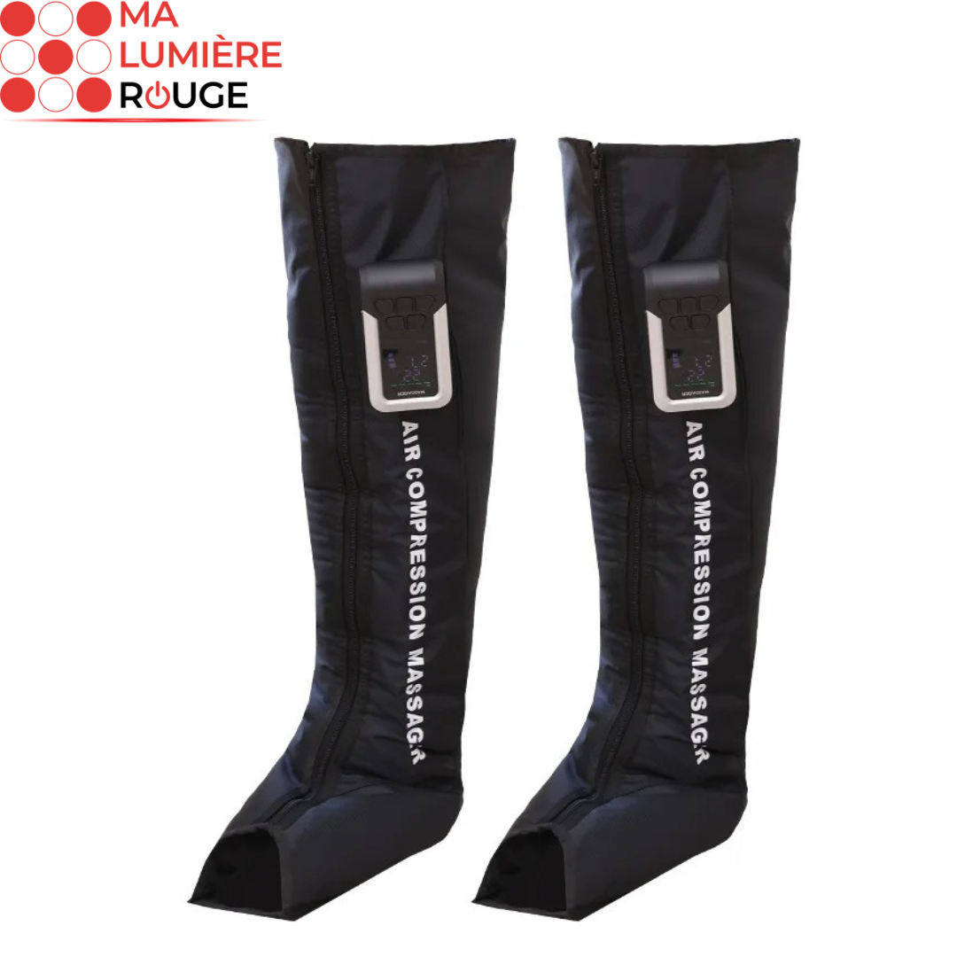 Bottes de Pressothérapie à Air: Récupération Sportive et Circulation Sanguine - Ma Lumière Rouge®