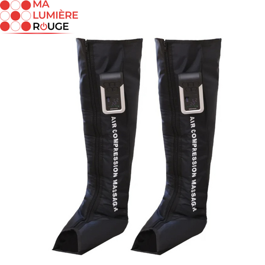 Bottes de Pressothérapie à Air: Récupération Sportive et Circulation Sanguine - Ma Lumière Rouge®