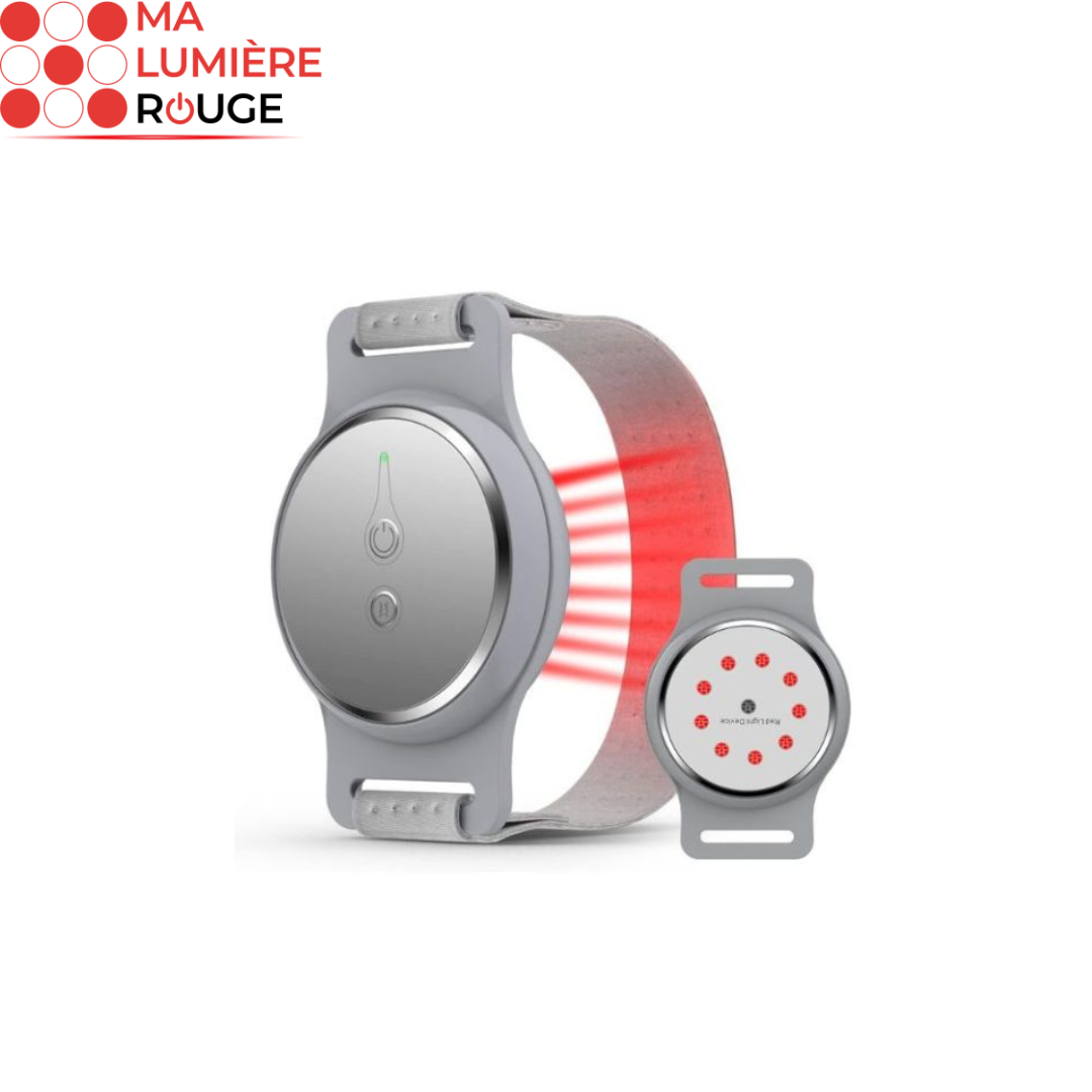 Bracelet de Luminothérapie Infrarouge: Douleurs Poignet et Main - Ma Lumière Rouge®