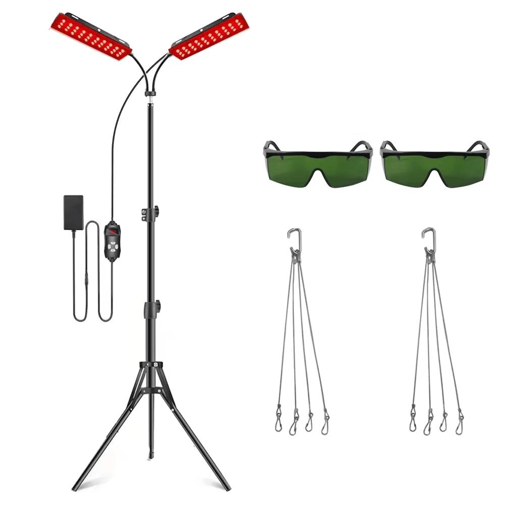 Lampe Luminothérapie à Double Panneau: Soin Peau et Récupération Musculaire- Ma Lumière Rouge®