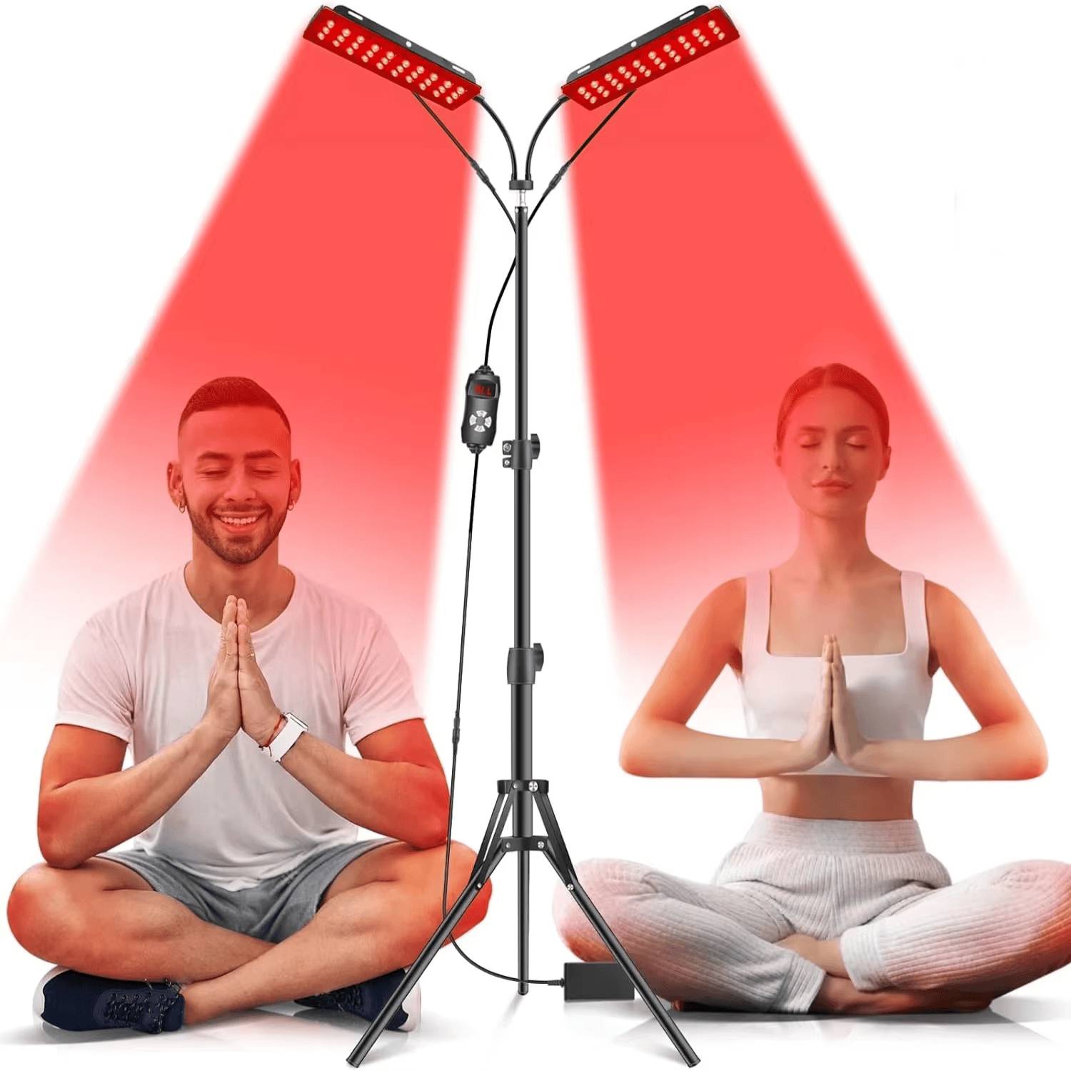 Lampe Luminothérapie à Double Panneau: Soin Peau et Récupération Musculaire- Ma Lumière Rouge®