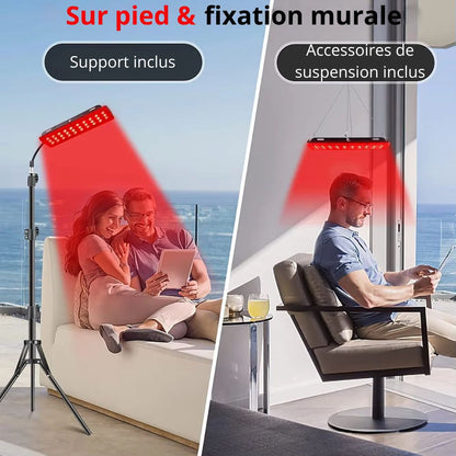 Lampe Luminothérapie à Double Panneau: Soin Peau et Récupération Musculaire- Ma Lumière Rouge®