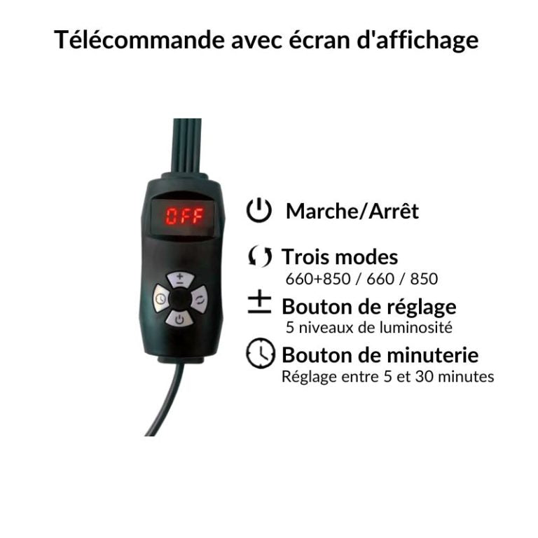 Lampe Luminothérapie à bras articulés: Bien-être et Soulagement - Ma Lumière Rouge®