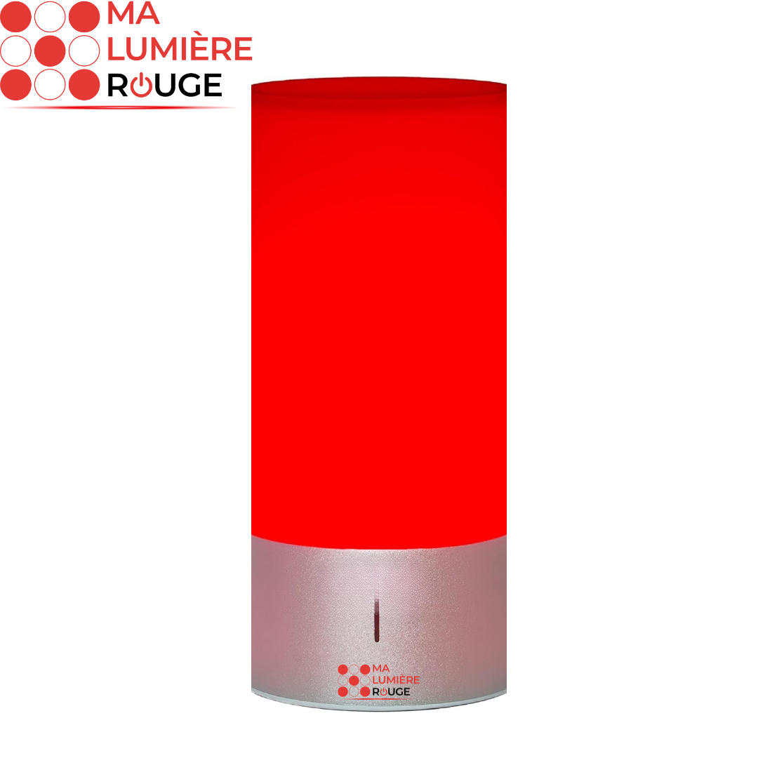 Lampe de Luminothérapie 670nm: Améliore Sommeil et Favorise Production de Mélatonine - Ma Lumière Rouge®