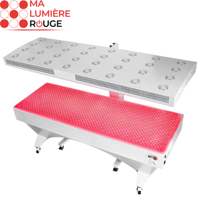 Lit de Luminothérapie: Soin Complet du Corps pour Énergie, Relaxation et Vitalité - Ma Lumière Rouge®