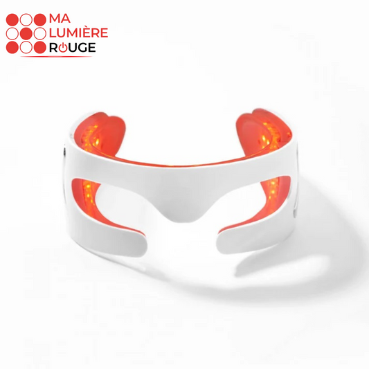 Lunette de Luminothérapie: Anti-Cernes, Poches et Rides - Ma Lumière Rouge®