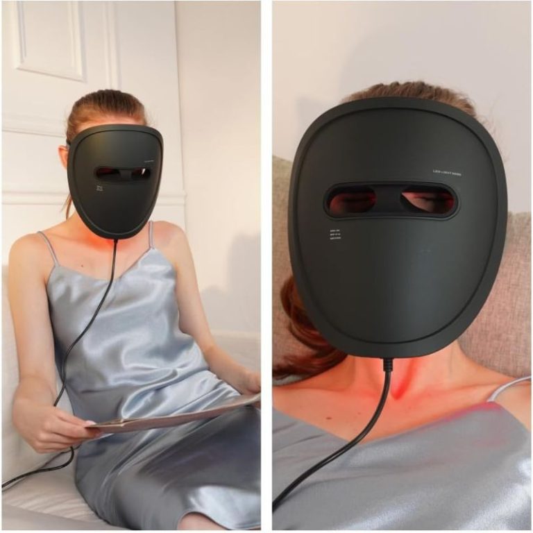 Masque LED Thérapeutique : Rides, Acné et Éclat du Teint - Ma Lumière Rouge®