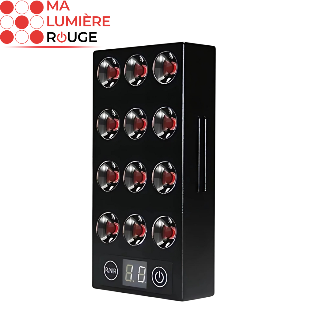 Mini Panneau de Luminothérapie: Soin du Corps et Récupération Quotidienne - Ma Lumière Rouge®