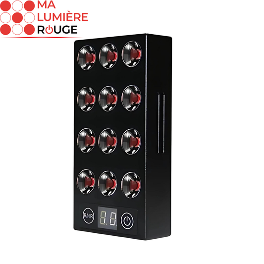 Mini Panneau de Luminothérapie: Soin du Corps et Récupération Quotidienne - Ma Lumière Rouge®