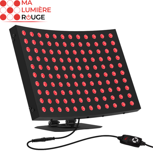Panneau Incurvé de Luminothérapie: Relaxation, Énergie et Vitalité Naturelle - Ma Lumière Rouge®