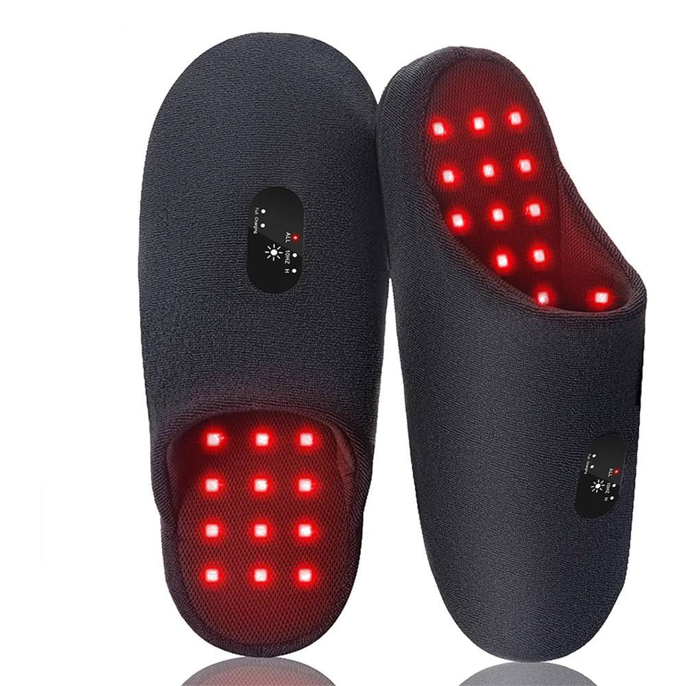Pantoufles de Luminothérapie: Détente, Soulagement et Meilleure Circulation - Ma Lumière Rouge®