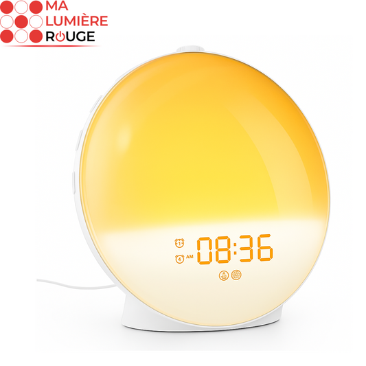 Réveil par Luminothérapie: Simulateur d’Aube - Ma Lumière Rouge®