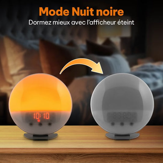 Réveil par Luminothérapie: Simulateur d’Aube - Ma Lumière Rouge®