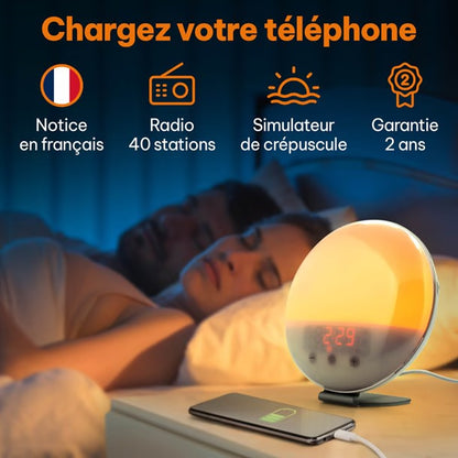 Réveil par Luminothérapie: Simulateur d’Aube - Ma Lumière Rouge®
